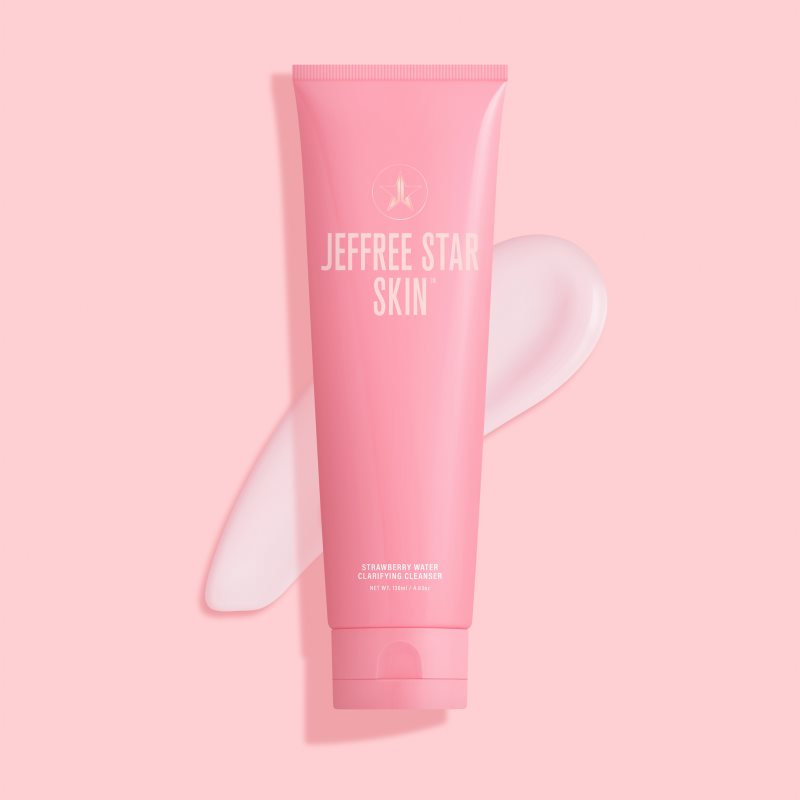 Jeffree Star Cosmetics Jeffree Star Skin Strawberry Water очищуючий гель для шкіри 130 мл