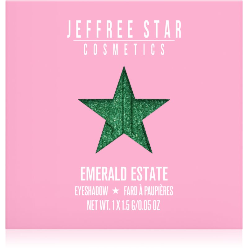Jeffree Star Cosmetics Artistry Single sjenilo za oči nijansa Emerald Estate 1,5 g