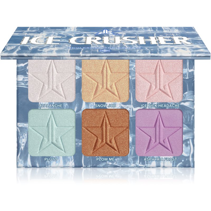 Jeffree Star Cosmetics Ice Crusher paletka rozjasňovačů 6x7 g