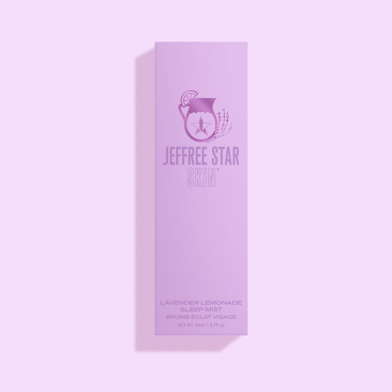 Jeffree Star Cosmetics Lavender Lemonade зволожуючий спрей має заспокійливі властивості 80 мл