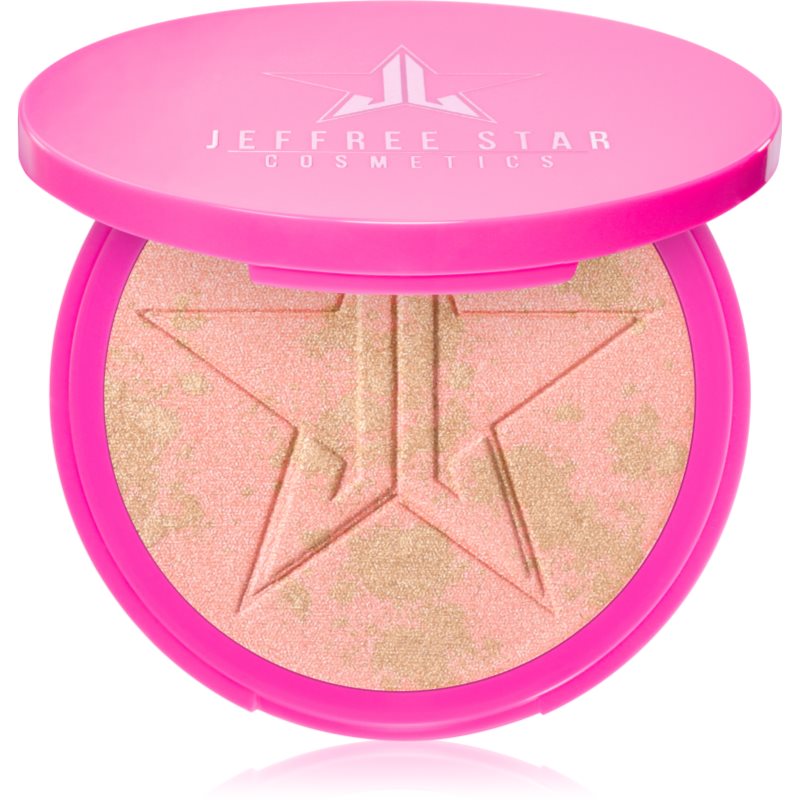 Jeffree Star Cosmetics Skin Frost™ Blush Highlighter rozjasňujúca lícenka odtieň Peach & Desist 16.5 g