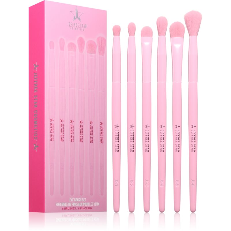 Jeffree Star Cosmetics Eye Brush Set комплект четки за гримиране на очите 6 бр.