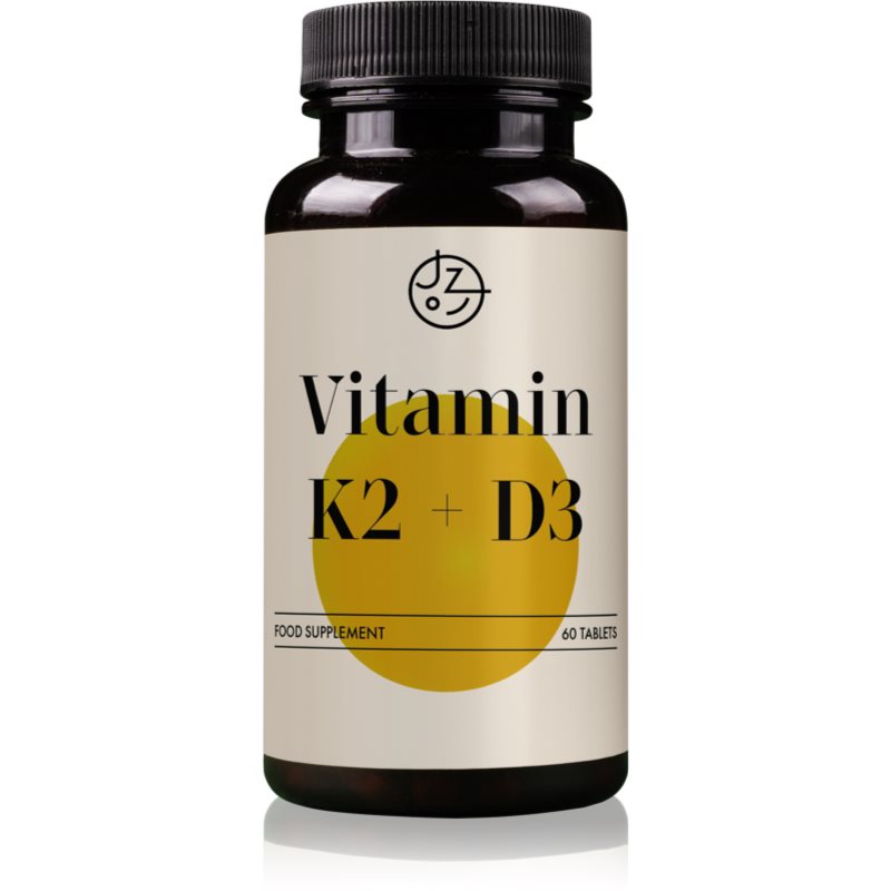Jíme zdravě Vitamin K2+D3 tablety pre normálnu funkciu imunitného systému, stavu kostí a činnosť svalov 60 tbl