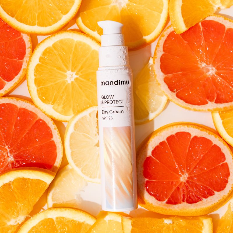 Jíme zdravě Mandimu Glow & Protect Day Cream denní krém SPF 25 50 ml (obrázek 3)