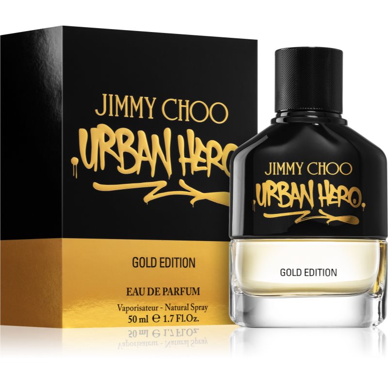 Jimmy Choo Urban Hero Gold Eau De Parfum For Men 50 Ml