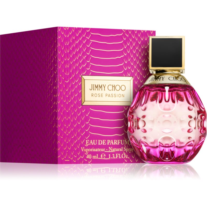 Jimmy Choo For Women Rose Passion Eau de Parfum für Damen 40 ml
