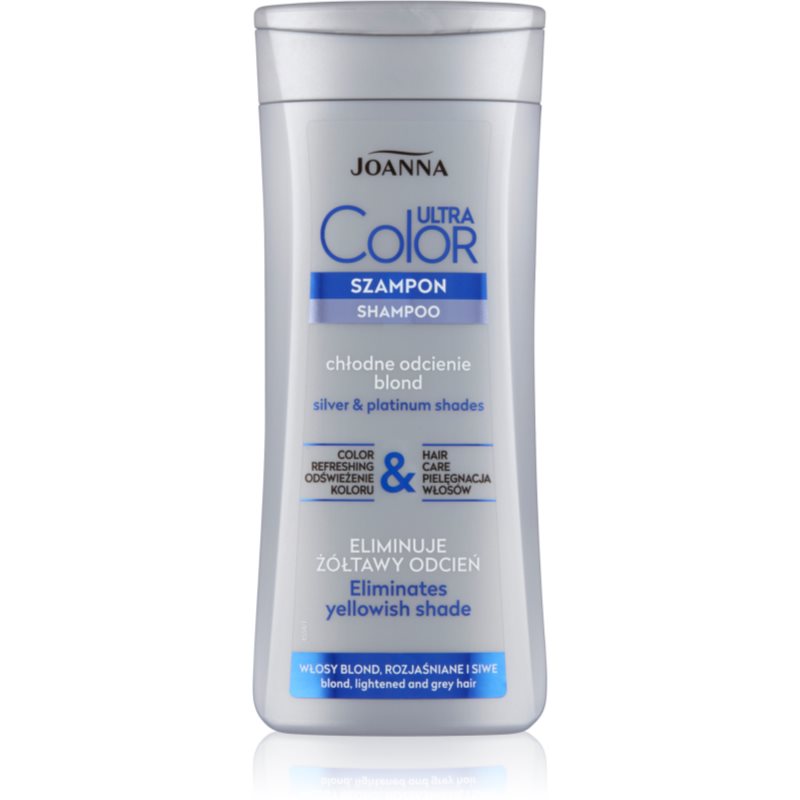 E-shop Joanna Ultra Color čisticí a vyživující šampon pro blond vlasy 200 ml