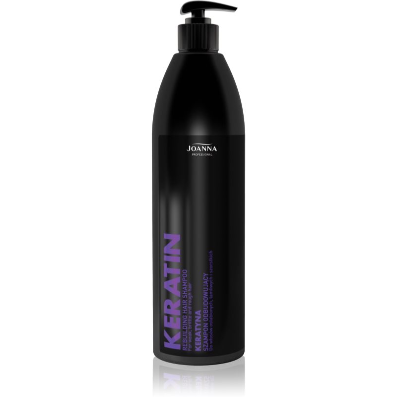 E-shop Joanna Professional Keratin keratinový šampon pro suché a křehké vlasy 1000 ml