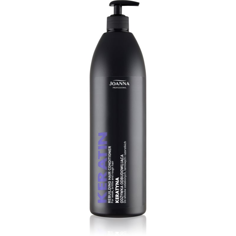 Joanna Professional Keratin Conditioner mit Keratin für beschädigtes und brüchiges Haar 1000 ml