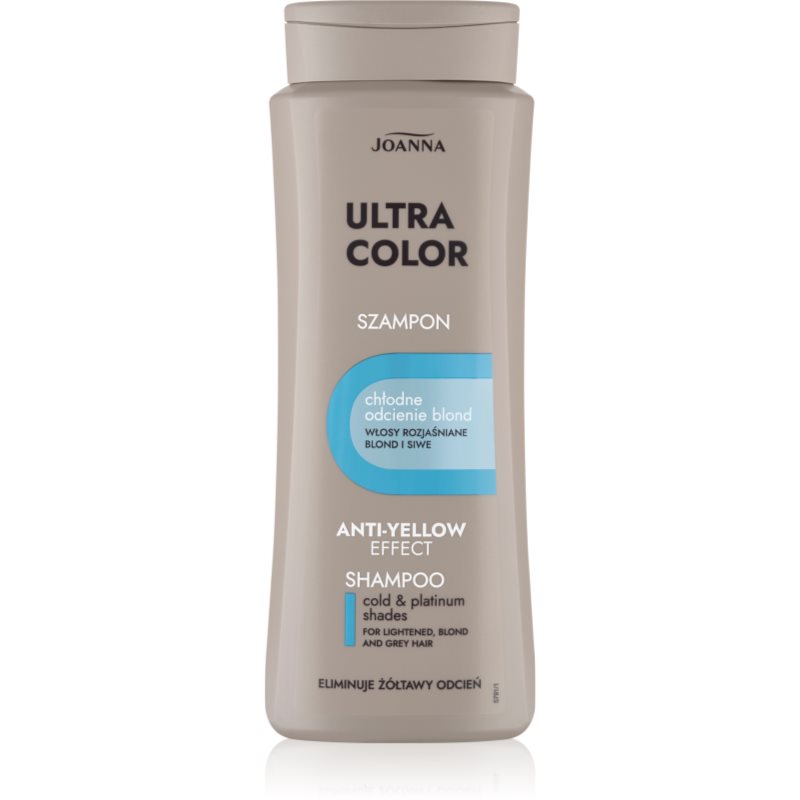 Joanna Ultra Color reinigendes und nährendes Shampoo für blonde Haare 400 ml