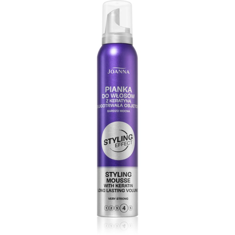 Joanna Styling Effect hair mousse with keratin 150 ml
