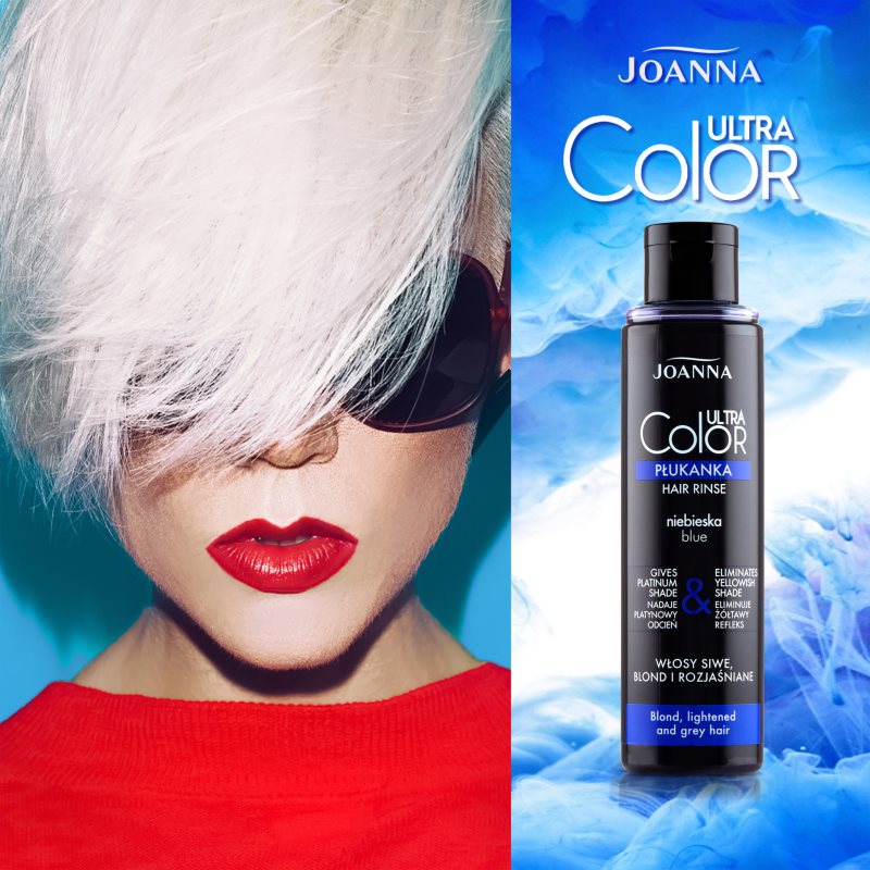 Joanna Ultra Color тонуюча фарба для волосся відтінок Cold Blond 100 гр