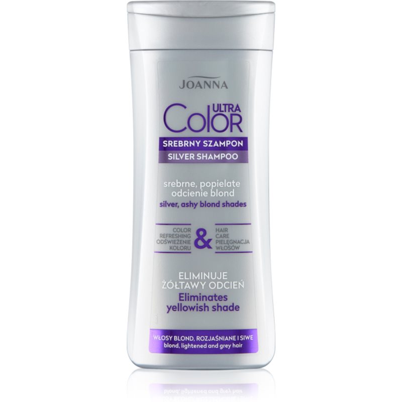 Joanna Ultra Color шампунь для блиску волосся для освітленого волосся 200 мл