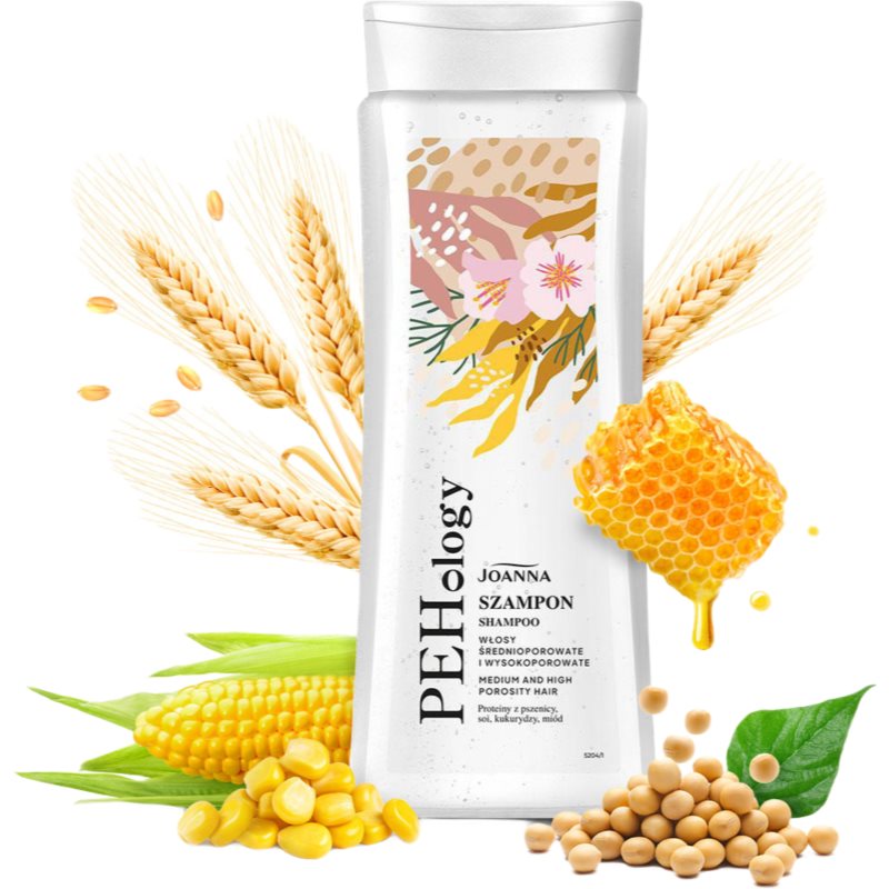 Joanna PEHology Shampoo mit ernährender Wirkung Medium & High Porosity 300 ml