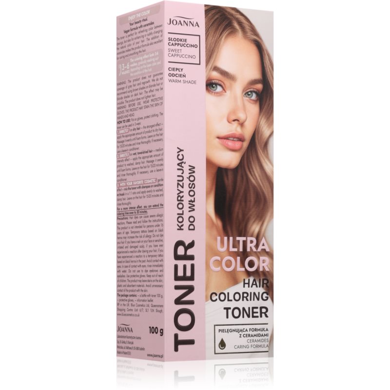 Joanna Ultra Color colour toner shade Sweet Cappuccino 100 g