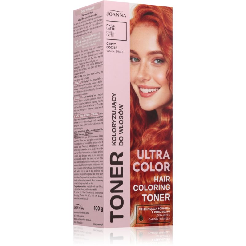 Joanna Ultra Color toner color culoare Cinnamon Chocolate 100 g