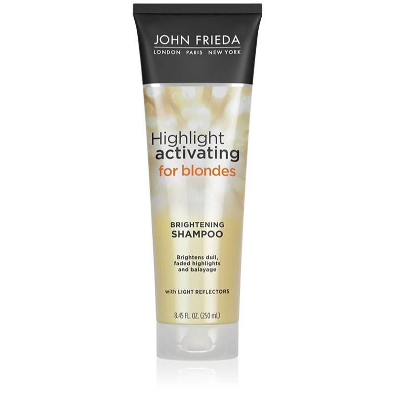 

John Frieda Sheer Blonde Highlight Activating зволожуючий шампунь для освітленого волосся