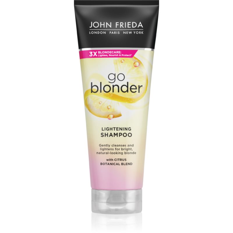 

John Frieda Sheer Blonde Go Blonder освітлюючий шампунь для освітленого волосся