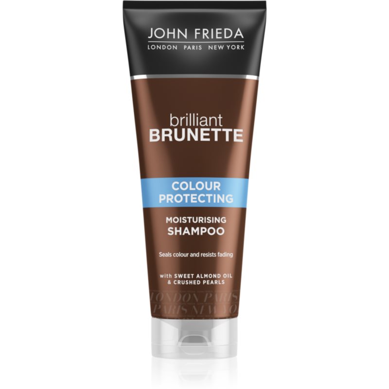 John Frieda Brilliant Brunette Colour Protecting drėkinamasis šampūnas 250 ml