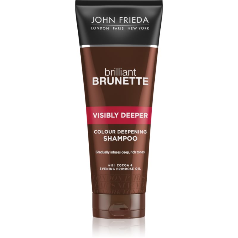 

John Frieda Brilliant Brunette Visibly Deeper шампунь для блиску волосся для волосся коричневих відтінків