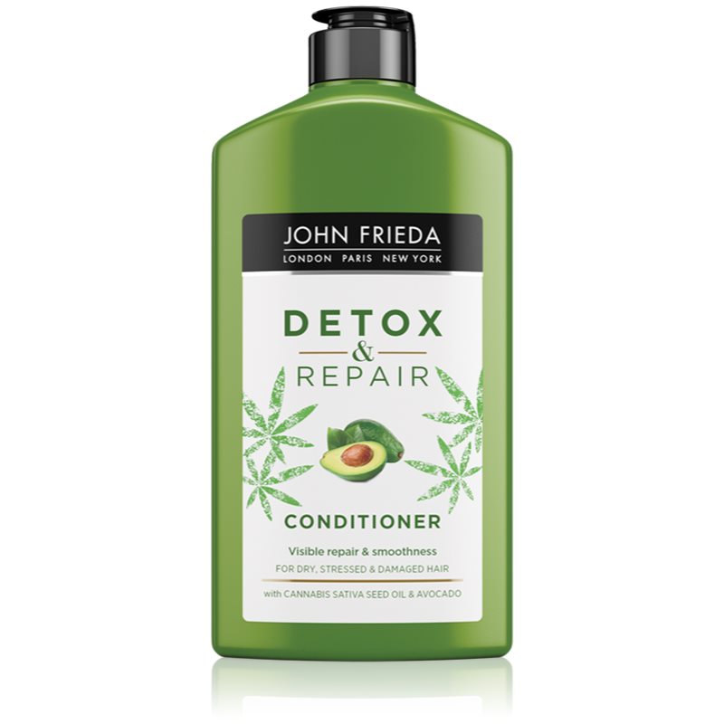 John Frieda Detox & Repair balsamo detergente detossinante per tutti i tipi di capelli 250 ml