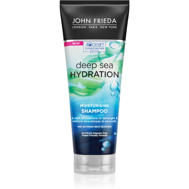 John Frieda Deep Sea Hydration зволожуючий шампунь для нормального та сухого волосся 250 мл