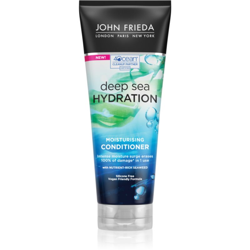John Frieda Deep Sea Hydration feuchtigkeitsspendender Conditioner für trockenes und normales Haar 250 ml