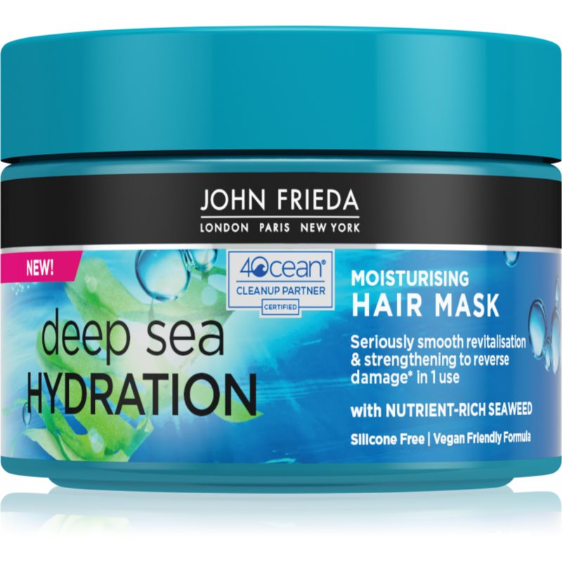 E-shop John Frieda Deep Sea Hydration hydratační maska pro suché a normální vlasy 250 ml