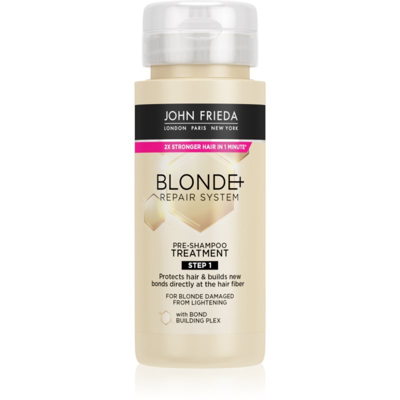 John Frieda Blonde+Repair před-šamponová péče pro blond vlasy 100 ml