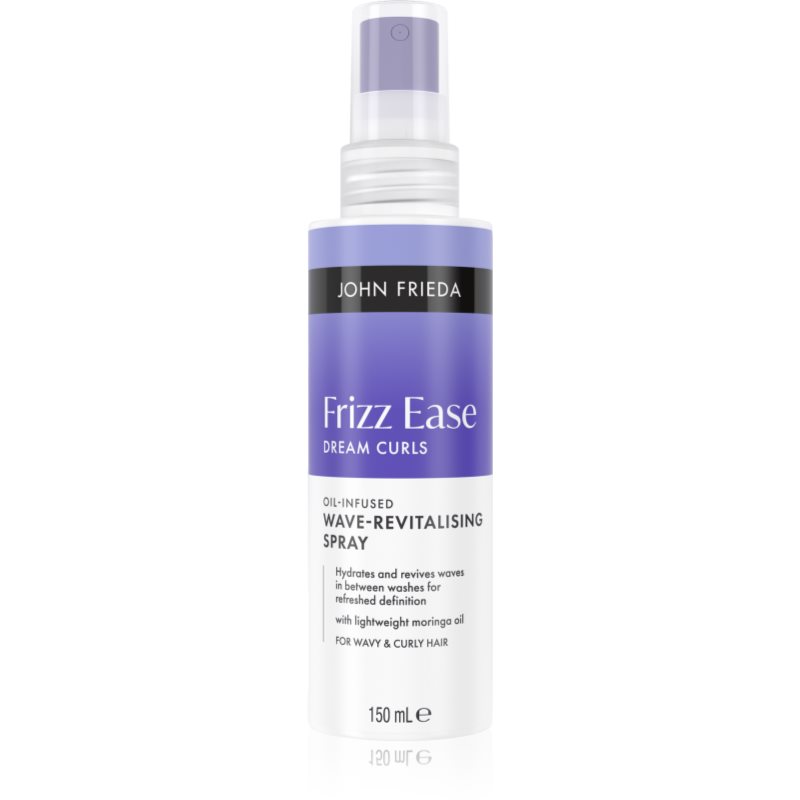 John Frieda Frizz Ease Oil-Infused Wave-Revitalising Spray hydratační sprej na vlasy pro vlnité a kudrnaté vlasy 150 ml