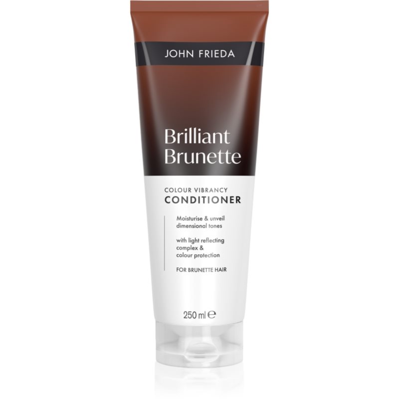John Frieda Brilliant Brunette Colour Protecting hydratačný kondicionér 250 ml