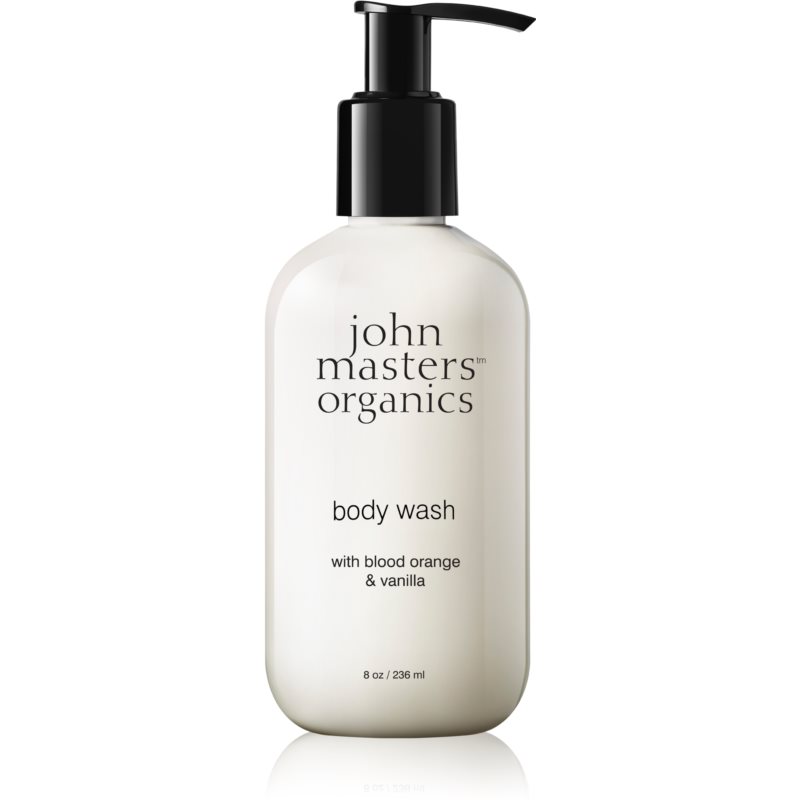 John Masters Organics Blood Orange & Vanilla Body Wash vyživujúci sprchový gél 236 ml