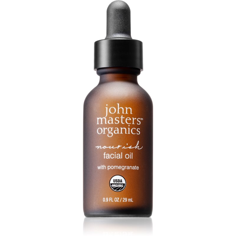 John Masters Organics All Skin Types veido aliejus maitinamojo ir drėkinamojo poveikio 29 ml