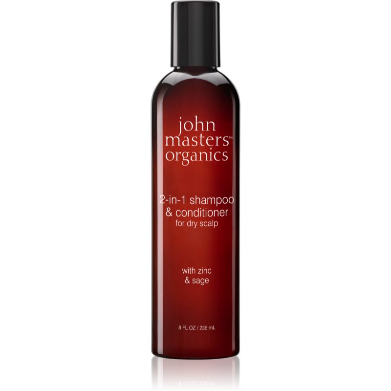 John Masters Organics Scalp 2 In 1 Shampoo With Zinc & Sage шампунь та кондиціонер 2 в1