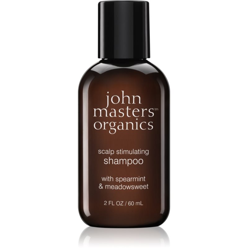 John Masters Organics Scalp Stimulanting Shampoo With Spermint & Medosweet Shampoing Stimulant à La Menthe Poivrée 60 Ml