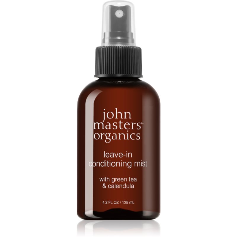 John Masters Organics Green Tea & Calendula Leave-in Conditioning Mist öblítést nem igénylő spray kondicionáló 125 ml