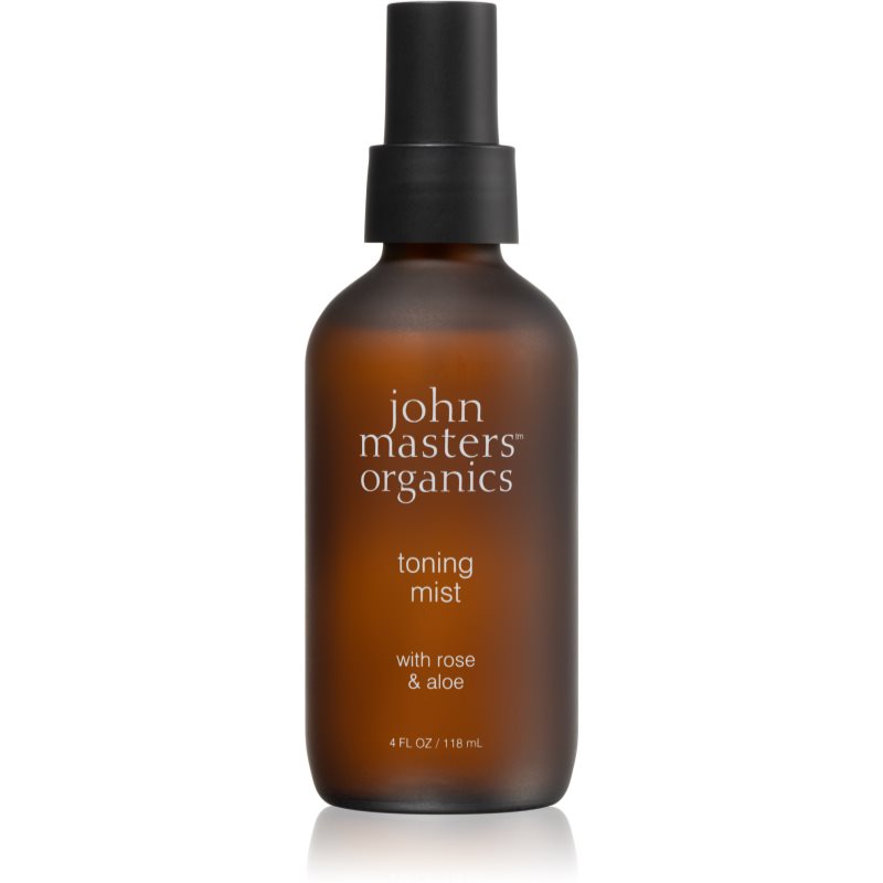 John Masters Organics Rose & Aloe Toning Mist тонізуюча маска для обличчя 118 мл