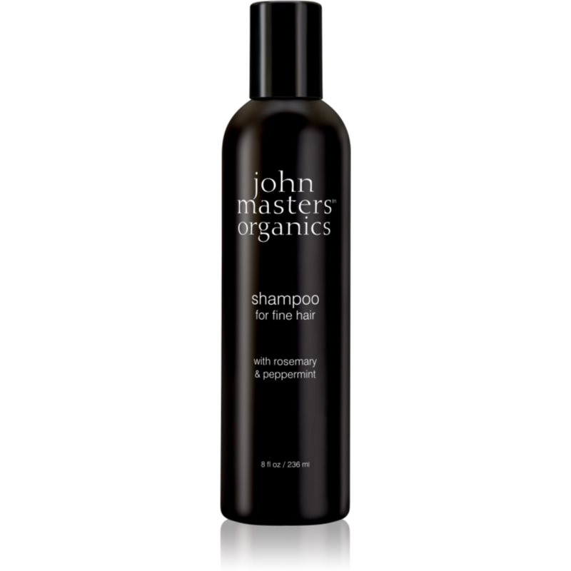John Masters Organics Rosemary & Peppermint šampūnas ploniems plaukams 236 ml