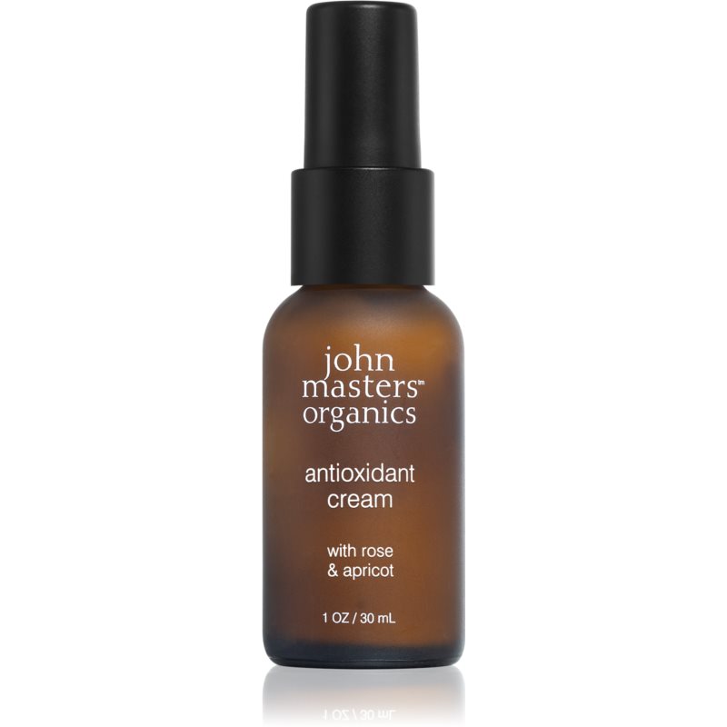 John Masters Organics Rose & Apricot Antioxidant Cream антиоксидантний крем для шкіри 30 мл