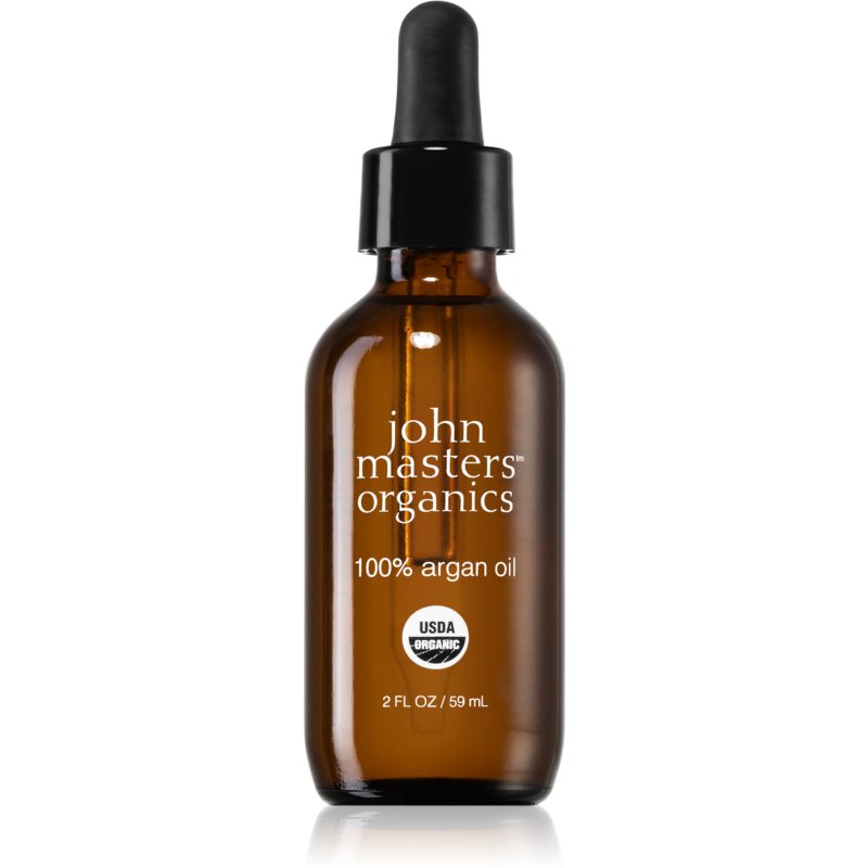 John Masters Organics 100% Argan Oil 100 % arganų aliejus veidui, kūnui ir plaukams 59 ml