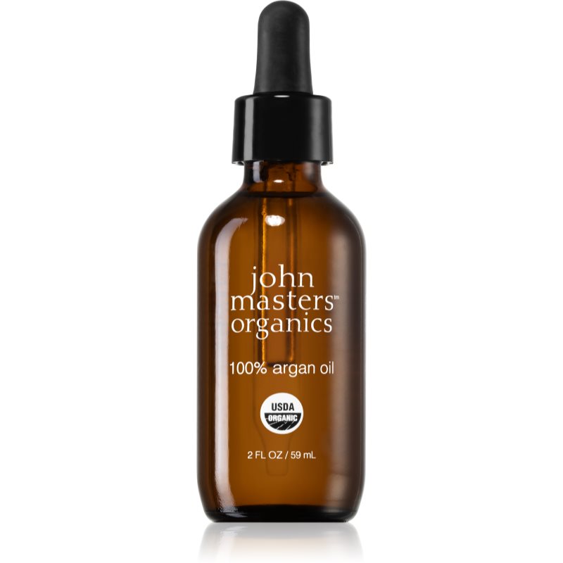 John Masters Organics 100% Argan Oil 100% арганова олійка для обличчя, тіла та волосся 59 мл