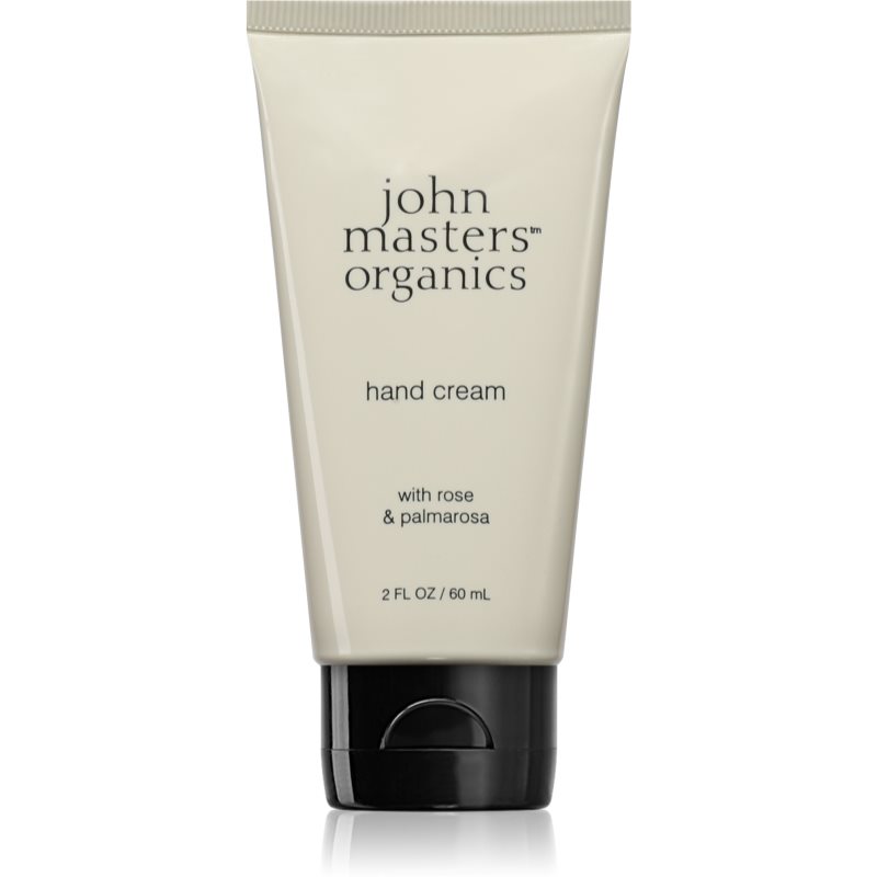 John Masters Organics hand cream Rose & Palmarosa nährende Crem mit Rosenöl 60 ml