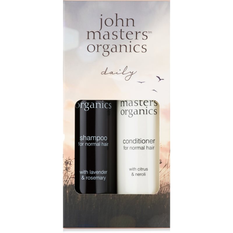 John Masters Organics Daily подаръчен комплект (за нормална коса)