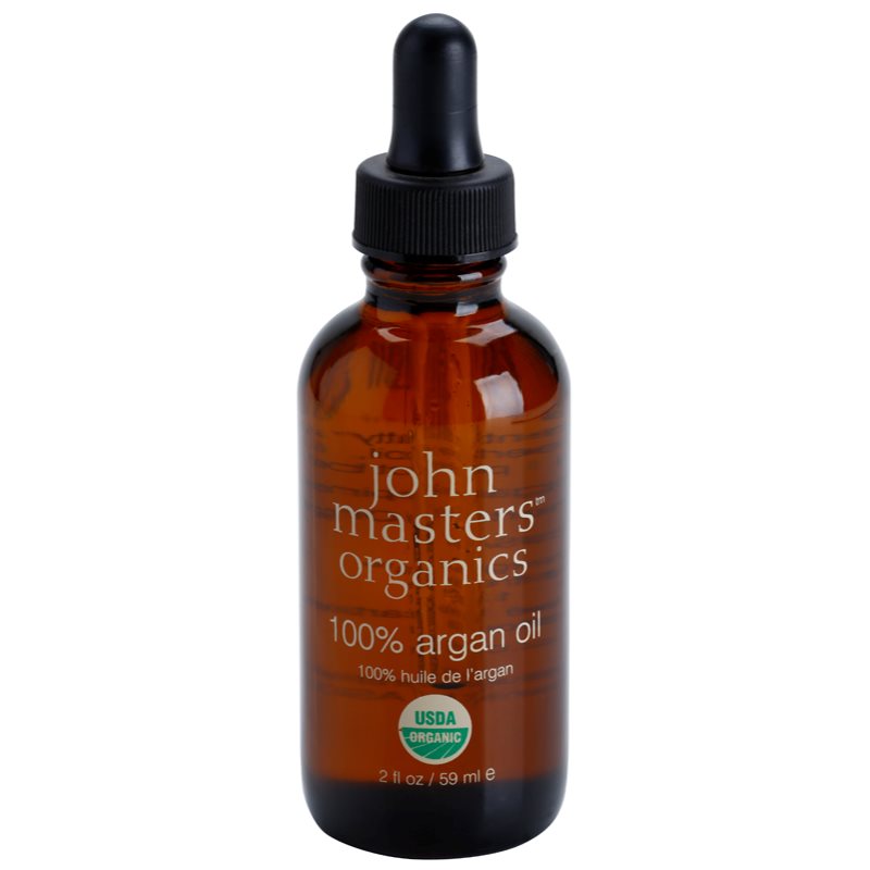 

John Masters Organics 100% Argan Oil відновлююча олійка для обличчя, тіла та волосся