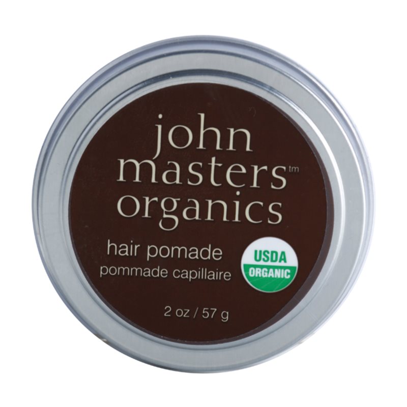 John Masters Organics Hair Pomade pomada sausiems ir nepaklusniems plaukams glotninti ir maitinti 57 g