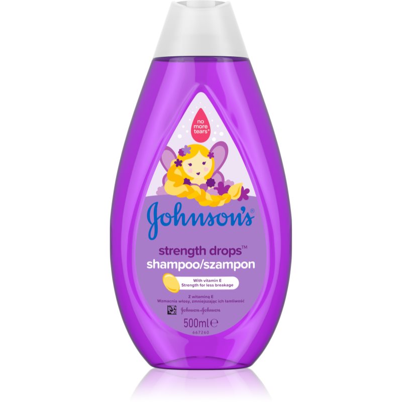 

Johnson's® Strenght Drops зміцнюючий шампунь для дітей
