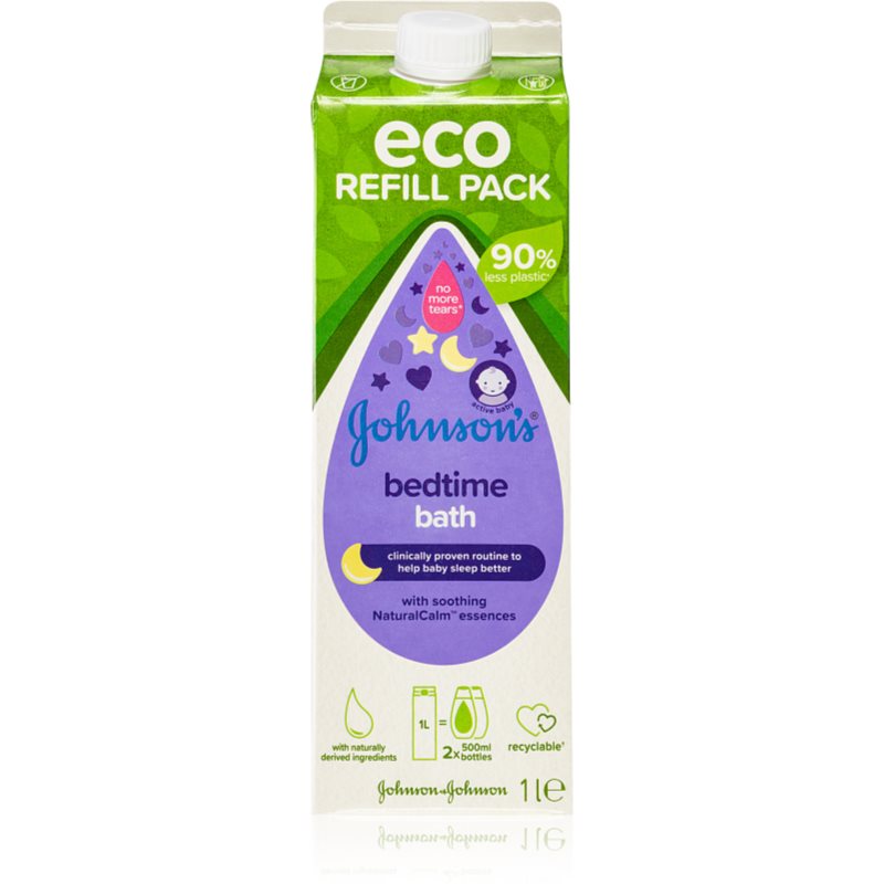 Johnson's® Bedtime Emulsion für das Bad für Kinder Ersatzfüllung 1000 ml