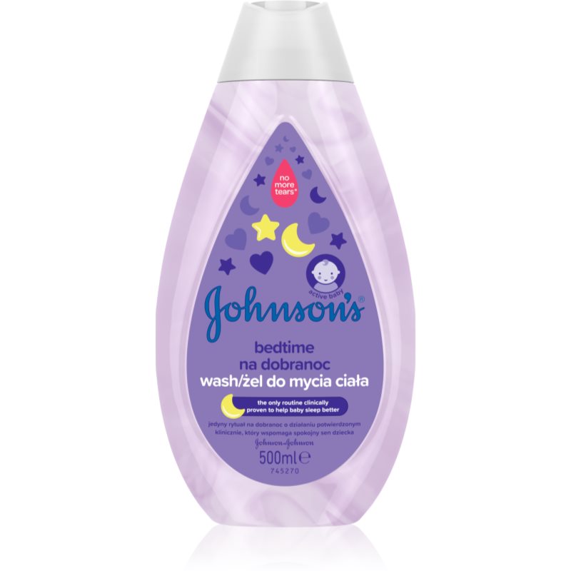 Johnson's® Bedtime гель для ванни для гарного сну для дитячої шкіри 500 мл