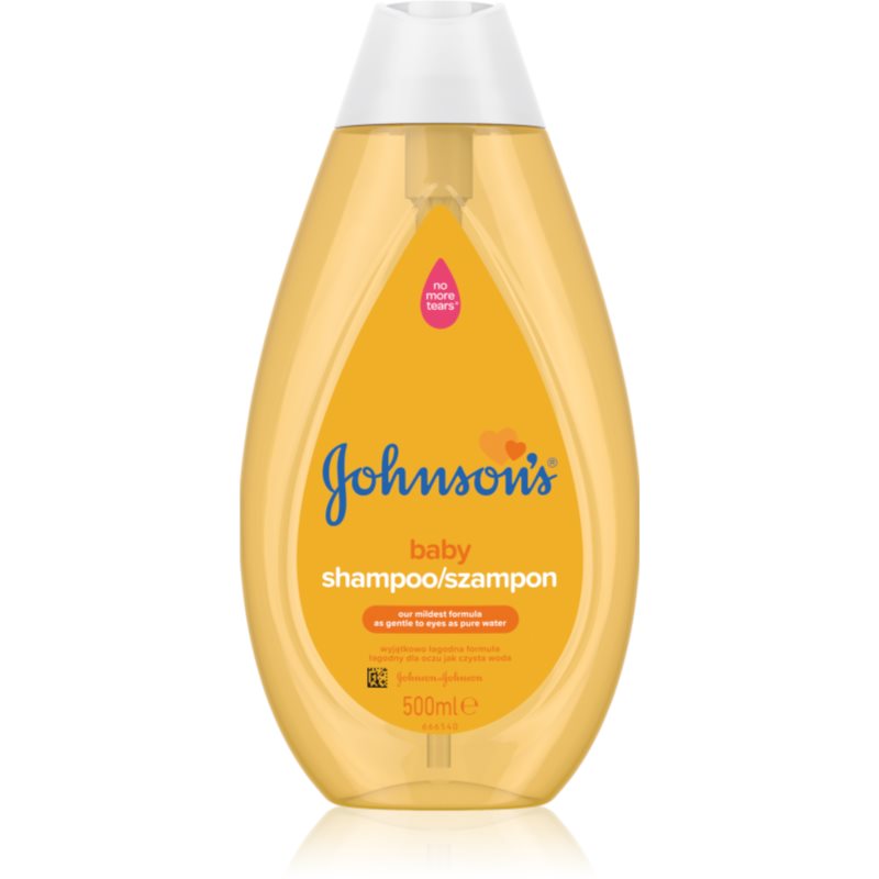 Johnson's® Wash and Bath nežen otroški šampon 500 ml