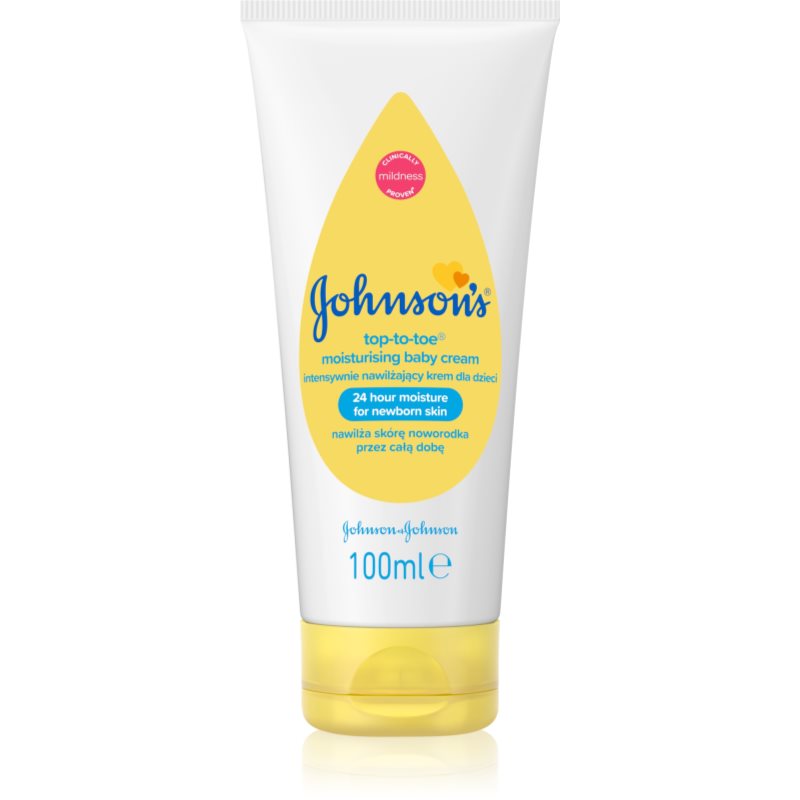 

Johnson's® Top-to-Toe зволожуючий крем для обличчя та тіла для дітей від народження